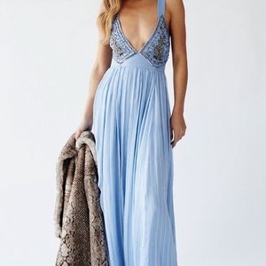 LOWEST PRICE FREE PEOPLE Golden Dawn Maxi Dress